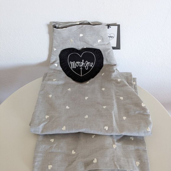 Morph8ne Morphine Dolls Kill Gray Trouser Pants Heart GLOOMY (Medium) - Picture 6 of 7